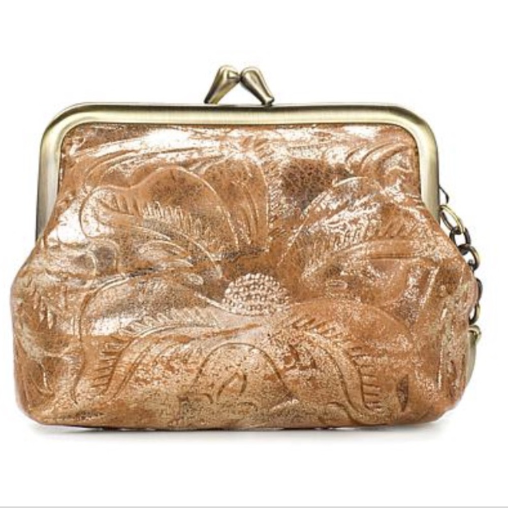Patricia Nash Leather Coined Purse